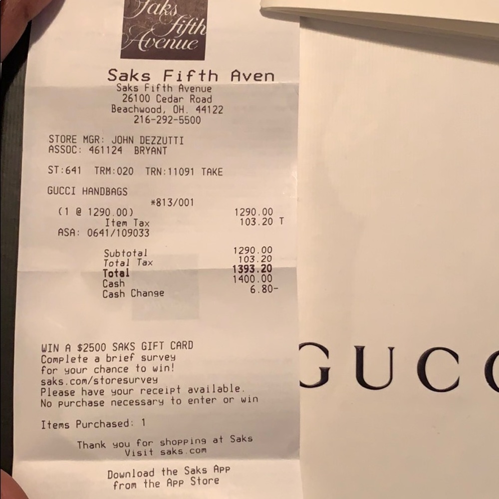 Gucci Handbag, Double G